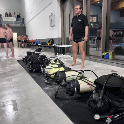 Zwembad training